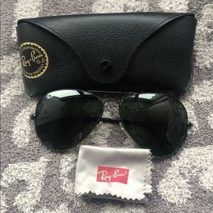 Ray-ban Aviator large II in black